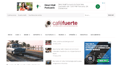 Desktop Screenshot of cafefuerte.com